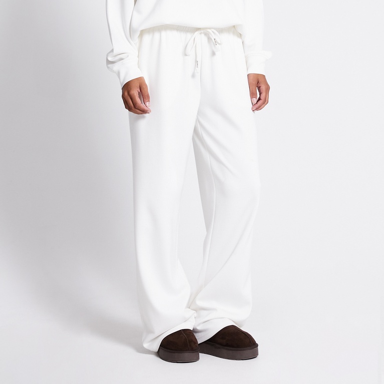 Soft lounge pants "Alma"  Off white